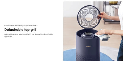 Smartmi Air Purifier P2 with H13 HEPA Filter, UV Sterilization, and Apple HomeKit, Google Assistant, and Alexa Compatibility