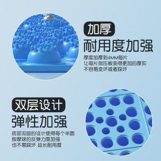 Competitor comparison - magnet design vs no magnet, triangle large nodes vs small nodes, TPE vs recycled material