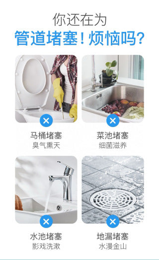 One tablet = one clear drain - kitchen sink demo, fast unclogging, no plunger needed