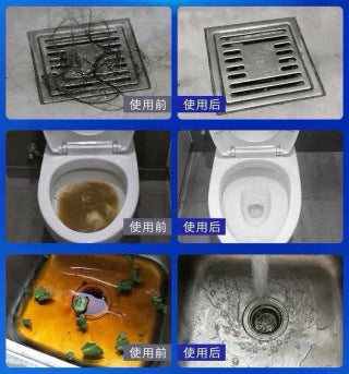 Works in all drains - bathroom sink, toilet, kitchen pipe, shower floor drain - universal household use