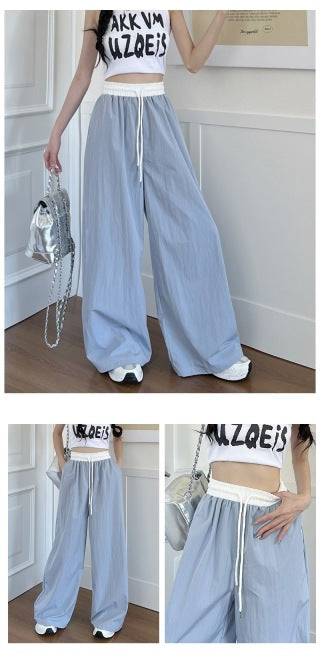 Waistband and drawstring detail