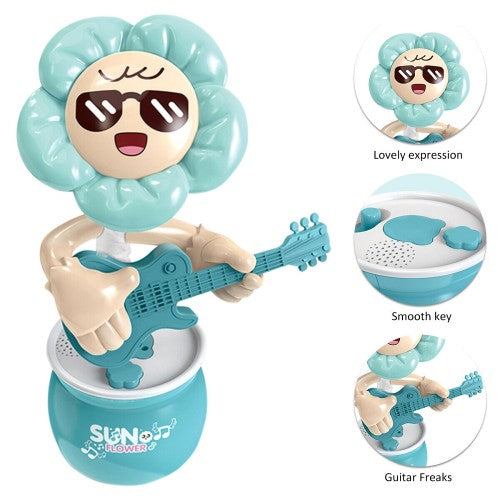 Dancing Sunflower Toy, Multifunctional Toy with Dancing, Singing Function for Children