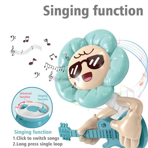 Dancing Sunflower Toy, Multifunctional Toy with Dancing, Singing Function for Children