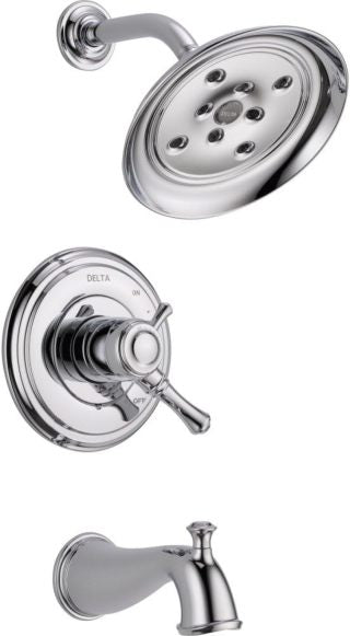 Delta Faucet T17497, 8.00 x 7.88 x 8.00 inches, Chrome