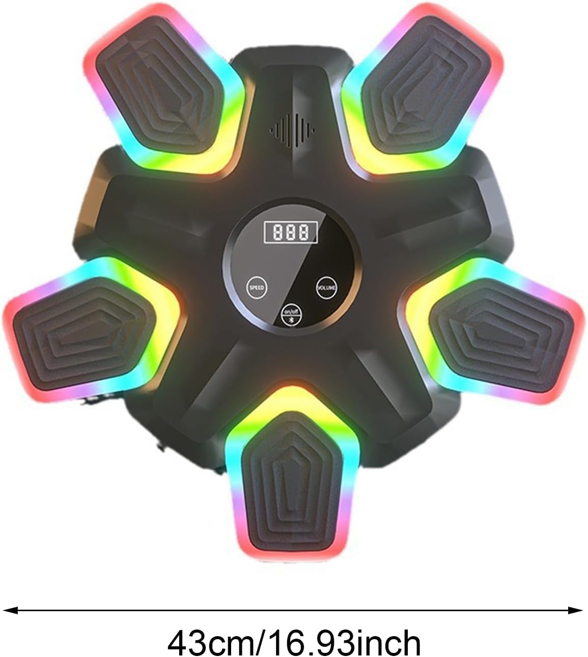 Smart Music Boxing Machine with Gloves (Vibrant LED Edition)