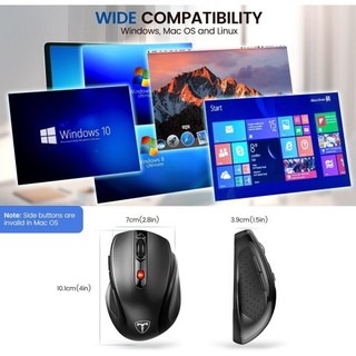 Three-color wireless mouse D-09