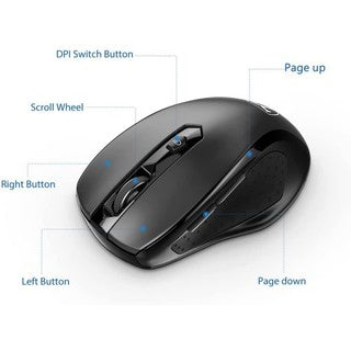 Three-color wireless mouse D-09